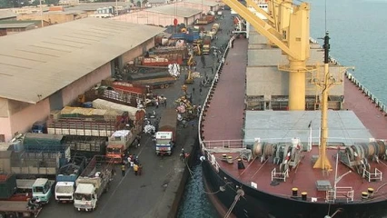 BÉNIN/PRÈS D&rsquo;UN AN APRÈS LA FERMETURE DE SES FRONTIÈRES AVEC LE NIGER, Le port de Cotonou a perdu 20% de son trafic