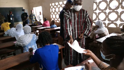 EXAMEN DU BEPC A PARAKOU : Le maire Inoussa Chabi Zimé a lancé les épreuves au Ceg Albarika