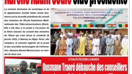 UNE DU 1ER FÉVRIER 2022