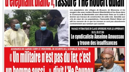 Parution du mardi 08 septembre 2020