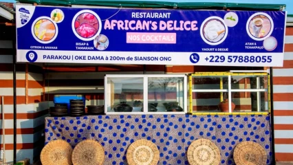 OUVRANT SES PORTES À PARAKOU :  Le restaurant ‘‘African’s délice’’ vous propose des mets 100% africains 