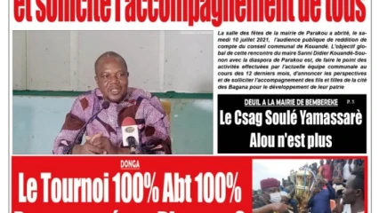 Parution du lundi 12 juillet 2021