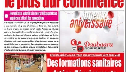 UNE DU MARDI 11 OCTOBRE 2022