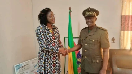 DÉPARTEMENT DU MONO : Le préfet Milohin reçoit l’He Gladys Tossou