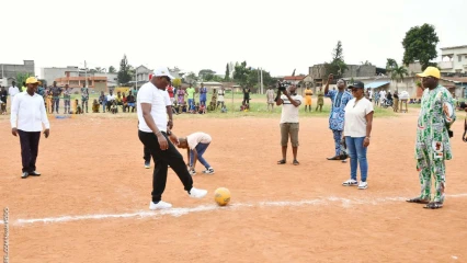 Lancement de la 3e édition de la coupe de l'Union de l'Amicale Bmbv à Porto-Novo: Vitali Boton pour la solidarité des jeunes dans l'action citoyenne