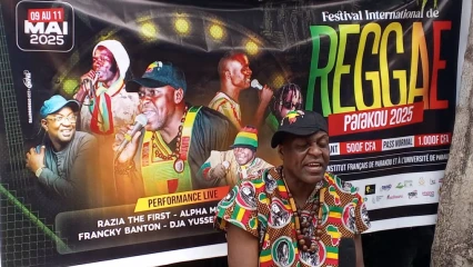 Festival international de reggae Parakou 2025: L’artiste Razia the first annonce les couleurs du 9 au 11 mai 