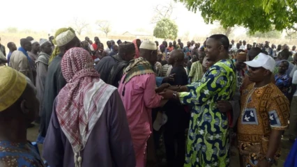 VAGUE DE RALLIEMENT A L’UNION PROGRESSISTE DE BANIKOARA : Bio Tamou Sarako crée un séisme au sein des Fcbe  . Des militants cauris de Toura se mettent sous l’ombrage du baobab