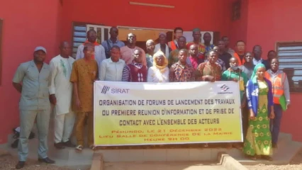 BITUMAGE DE LA ROUTE DJOUGOU-PEHUNCO-KEROU-BANIKOARA : Les acteurs locaux sensibilisés sur le Plan de Gestion Environnementale et Sociale