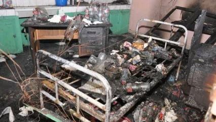 COMMUNE DE OUIDAH : Un incendie consume une partie du centre de santé de Pahou