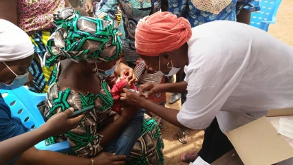 LUTTE CONTRE LA MÉNINGITE DANS LE SEPTENTRION : Les parents invités à faire vacciner leurs enfants de 1 à 9ans . Démarrée le 21 mars, la campagne de vaccination prend fin le 27 mars 2022