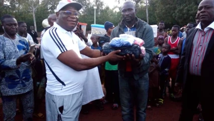 CHAMPIONNAT DEPARTEMENTAL DE BOXE BORGOU-ALIBORI À PARAKOU  : Le grand geste de générosité de Pierre Hinvi  . Les représentants des deux départements connus