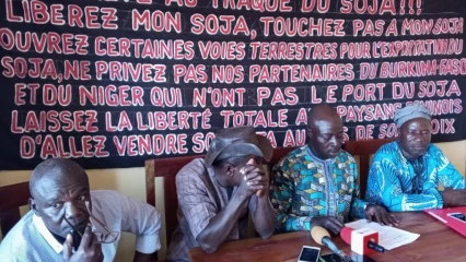 COMMERCIALISATION DU SOJA GRAIN AU BÉNIN : La Fenupa invite les sojaculteurs à vendre leurs produits à 400f/kg  . Voici ce qu&rsquo;elle compte faire aux commerçants indélicats