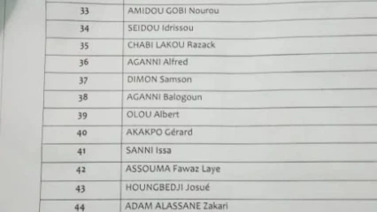 BÉNIN : 63 détenus libérés