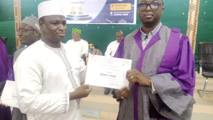 ÉLEVÉ AU GRADE DE MAÎTRE-ASSISTANT DU CAMES, Le Dds Ibrahim Mama Cissé honoré par l’Université de Parakou
