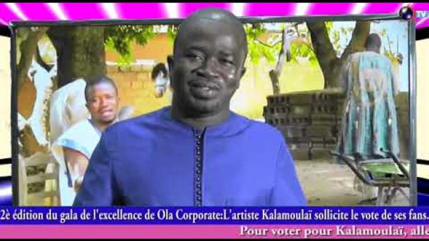 2È ÉDITION DE L'ÉVÉNEMENT GALA DE L'EXCELLENCE DE OLA CORPORATE: L'artiste Kalamoulaye sollicite le