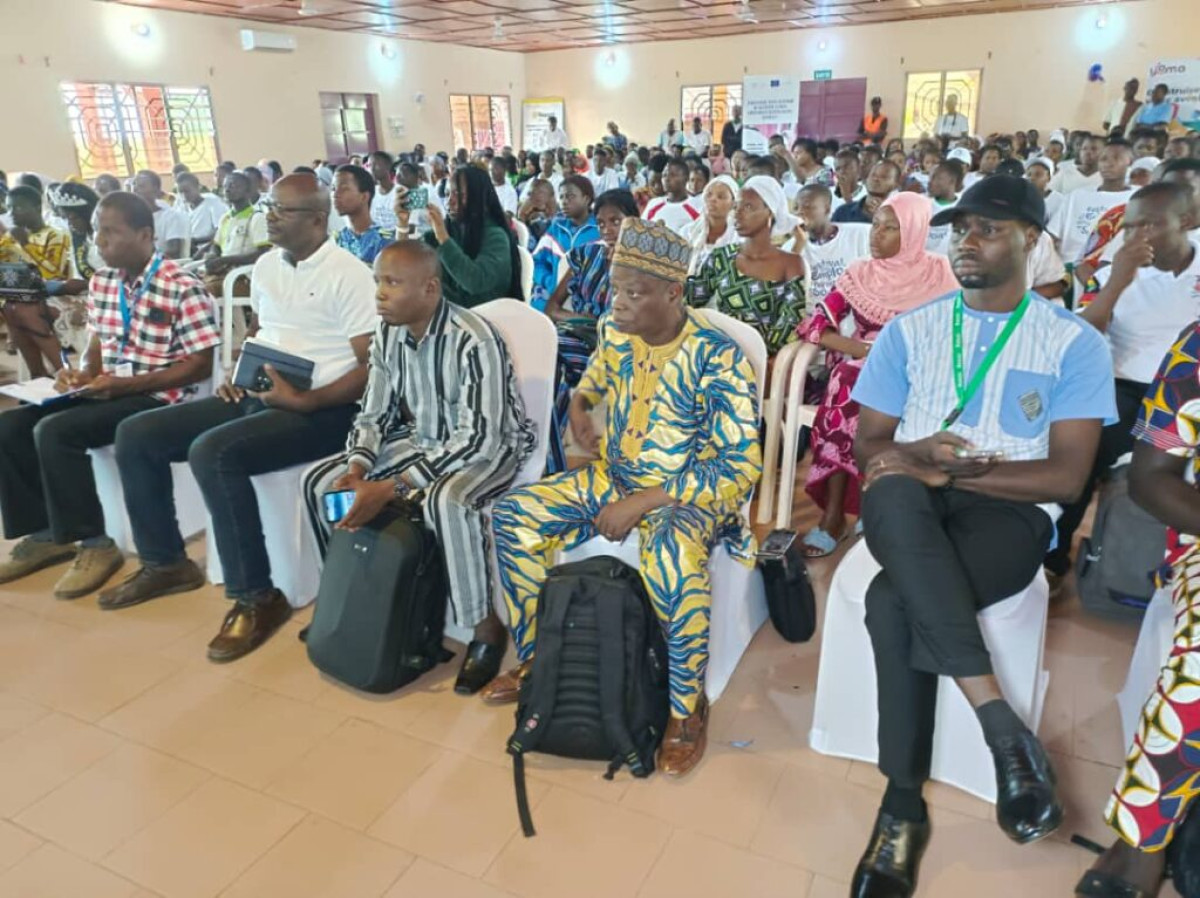 POUR FAIRE FACE À LA CRISE SÉCURITAIRE : L&rsquo;Unicef lance le Programme Jeune pour la paix dans le Nord-Bénin . Mis en œuvre par Afrikedutech avec le financement de l&rsquo;Union Européenne