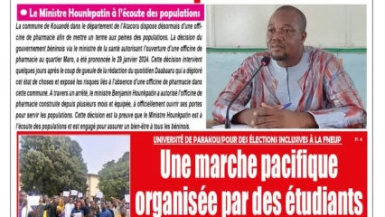 Parution du mardi 06 février 2024