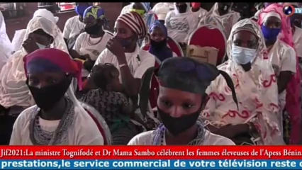 JIF 2021: La ministre Tognifodé et Dr Mama Sambo célèbrent les femmes éleveuses de l&rsquo;Apess Bénin