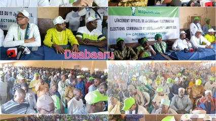 Kalalé/Campagne pour les communales et législatives de janvier 2026: le BR lance son rouleau compresseur dans la 7e Circonscription Électorale à Bouca