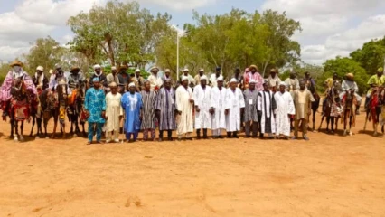 PROMOTION DE LA CULTURE DU CHEVAL :  L&rsquo;Association Culturelle et Sportive Bénin Maasobu créée   . Abdou Djalilou Bio Gounou Dokoto élu Président pour 5 ans 