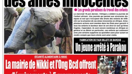 Parution du vendredi 19 juin 2020