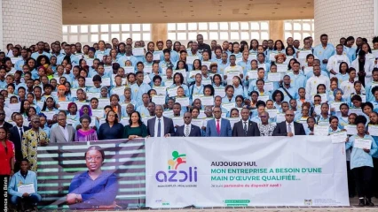 PROJET D’INCLUSION DES JEUNES AU BÉNIN : 474 nouveaux jeunes signent leur premier contrat