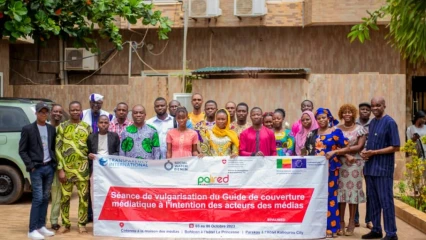 GUIDE DE COUVERTURE MÉDIATIQUE DES PROCÉDURES JUDICIAIRES : Des journalistes de Parakou en savent désormais davantage   . Une initiative de Social Watch Bénin
