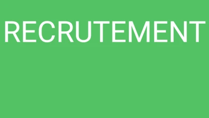 AVIS DE RECRUTEMENT