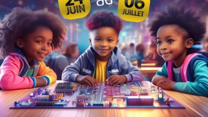 PROGRAMME VACANCES DU 24 JUIN AU 06 JUILLET À PARAKOU : Light innovation initie les tout-petits aux métiers du numérique