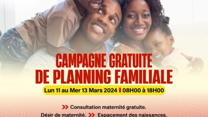 DU 11 AU 13 MARS 2024 A NATITINGOU  : La clinique pH organise une campagne gratuite de planification familiale  