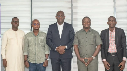 DÉVELOPPEMENT DES MÉDIAS EN LIGNE AU BÉNIN : L&rsquo;Arcep garantit sa collaboration avec l&rsquo;Unamel-Bénin  . Les assurances du Se Hervé Guédégbé