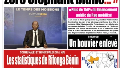 Parution du lundi 04 mai 2020