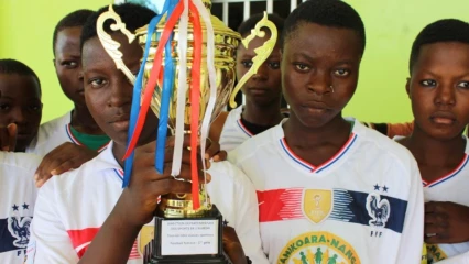 FOOTBALL FEMININ DANS L’ALIBORI : L’équipe de Banikoara championne du tournoi interclasses