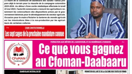 UNE DU MARDI 23 MAI 2023