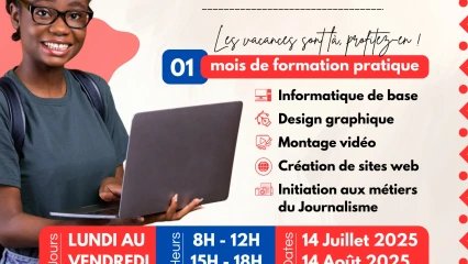 Formation dans des métiers du numérique et de l’audiovisuel: Cfoman-Daabaaru s’ouvre aux vacanciers du 14 juillet au 14 août 