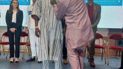 PRIX AFRIQUE DES SOLUTIONS :  Le béninois Oumaya Moussa Abdoulaye, le sacre