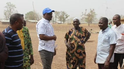 CONSTRUCTION DE MODULES DE CLASSE À BONKÉRÉ ET OROU DOUSSIKOUROU : Bio Sarako Tamou remet les sites à l&rsquo;entreprise