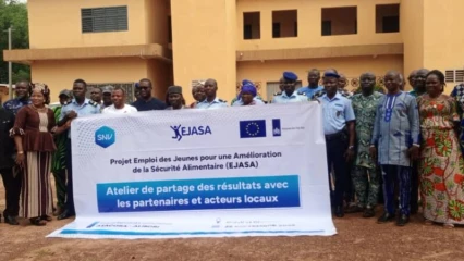 MISE EN ŒUVRE DU PROJET EJASA DE SNV DANS L’ATACORA : Les résultats obtenus présentés aux différents partenaires . Les Pays-Bas et l’Union Européenne soutiennent l’emploi des jeunes