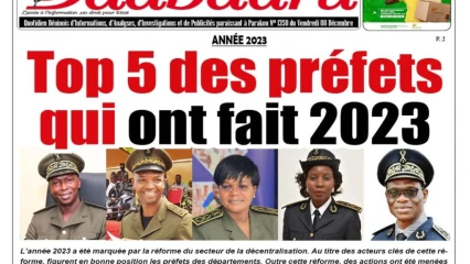 BÉNIN : Top 5 des préfets qui ont fait 2023