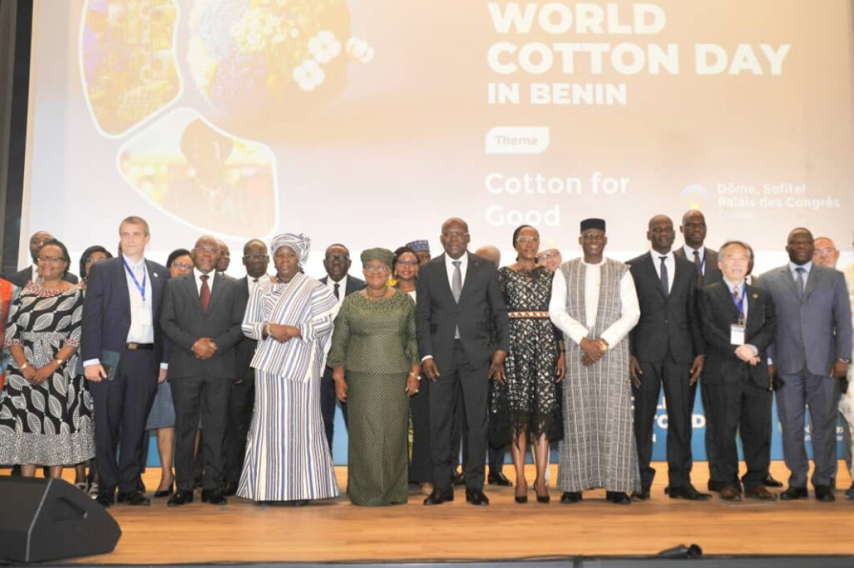6E ÉDITION DE LA JOURNÉE MONDIALE DU COTON  : L&rsquo;impact du coton dans le monde, retient les attentions à Cotonou   . La dynamique du gouvernement saluée par la Dg de l&rsquo;Omc
