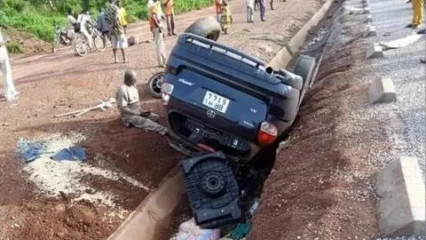BÉNIN/ GRAVE ACCIDENT DE CIRCULATION A ABOMEY : Un mort et plusieurs dommages enregistrés