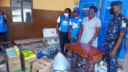 DON DE VIVRES, DE MOULIN A MAÏS ET AUTRES A LA PRISON CIVILE DE PORTO-NOVO : La Fondation Moov Africa fait du social son credo