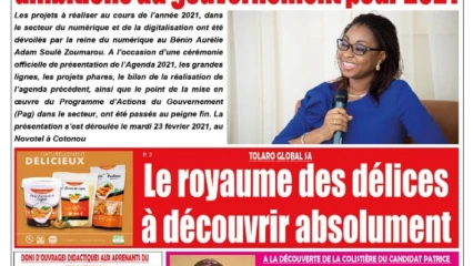 Parution du mercredi 24 février 2021