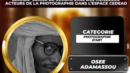 2EME ÉDITION DES OSCARS DE LA PHOTOGRAPHIE : Le béninois Osée Adamassou nominé