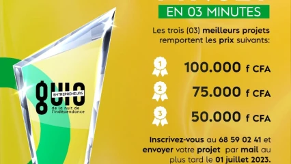 NUIT DE L&rsquo;INDÉPENDANCE 2023 À PARAKOU : Kĩru Events innove avec un concours du meilleur projet