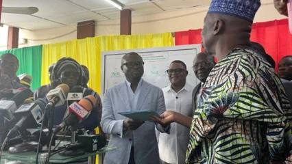 Dans la ferveur populaire :Wadagni-Talata a déposé son dossier à la Cena