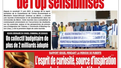 Parution du mardi 15 juin 2021