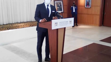 PREMIÈRE ÉTAPE DE LA TOURNÉE DU CHEF DE L&rsquo;ÉTAT : Alain Orounla fait un bilan de parcours à la presse