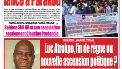 Parution du mardi 10 mars 2020