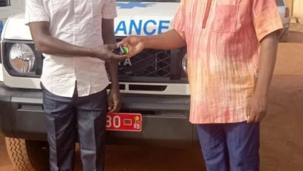 Kouandé/pour répondre efficacement aux urgences sanitaires: l&rsquo;hôpital de zone, les cs de birni et guilmaro dotés de trois ambulances